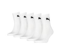 PUMA Unisex Puma Unisex Short Crew (5 Pack) Socks, Weiß, 43-46 EU