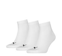 Puma Unisex Plain Quarter 3 pack