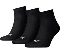 Puma Quarter Socken 3-Pack schwarz : 39-42