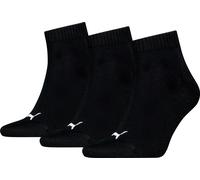 Puma Unisex Sportsocken Quarter Plain 3P 701230337-200 47-49 Black