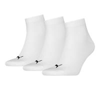 Puma UNISEX QUARTER PLAIN 3P | weiß | Herren|Damen|Kinder | 39-42 | 701230337-300 39-42