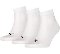 Puma Quarter Socken 3-Pack weiß : 35-38