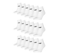 PUMA Unisex Quarter Socken Sneaker knöchelhoch für Damen Herren 18er Pack