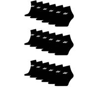 PUMA Unisex Quarter Socken Sneaker knöchelhoch für Damen Herren 18er Pack, Farbe:001 - Black, Socken & Strümpfe:35-38