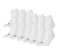 PUMA Unisex Quartersocken 12 Paar aus Baumwollmix, kurze Socken für Damen und Herren