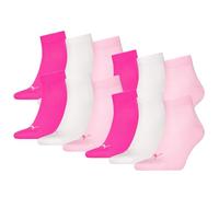 PUMA Unisex Quartersocken 12 Paar aus Baumwollmix, kurze Socken für Damen und Herren
