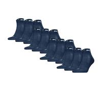 Kurzsocken PUMA "Socken Cushioned Quarter 12P 12er Pack", Herren, Gr. 39-42, blau, Obermaterial: 82% Baumwolle CO. 16% Polyester PES. 1% Elasthan EL. 1% Polyamid PA., Socken (71237735-39) blau