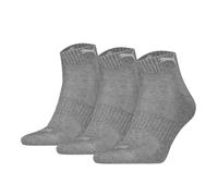 Puma Quarter Cushioned Socken 3-Pack grau : 43-46