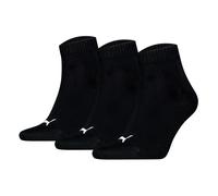 Puma Unisex Sportsocken Quarter Plain 3P 701230337-200 43-46 Black