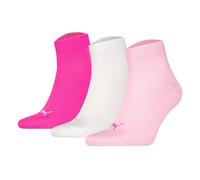 PUMA Unisex Quarter Plain Sock, Pink Lady - New, 35-38 EU
