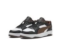 Puma Unisex RBD Break Low Sneaker, Black-Chestnut Brown White, 43.5 EU, Puma Schwarz Kastanienbraun Puma Weiß, 44 EU