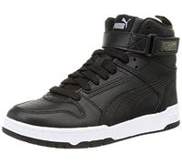 PUMA Unisex RBD Game Sneaker, Black Black Team Gold, 42 EU