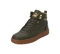 PUMA Unisex Rebound Rugged Sneaker, Burnt Olive Burnt Olive PUMA Teamgold, 40.5 EU