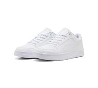 Sneaker PUMA "REBOUND SLAM LO", Herren, Gr. 44, weiß (puma weiß, glacial gray), Synthetik, kariert, Schuhe Sneaker (88618866-44) puma weiß, glacial gray