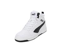 PUMA Unisex Rebound V6 Turnschuhe, Puma White Puma Black, 38.5 EU