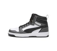 PUMA Unisex Rebound V6 Turnschuhe, Puma White Puma Black Shadow Gray, 42 EU