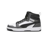 PUMA Unisex Rebound V6 Turnschuhe, Puma White Puma Black Shadow Gray, 44 EU