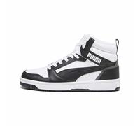PUMA Turnschuhe Rebound V6 Unisex schwarz-weiß/Shadow Gray Größe 36 EU