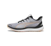 PUMA Unisex Reflect Lite Straßenlaufschuhe, Gray Fog Black Neon Citrus Orange, 46 EU