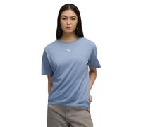 PUMA ESS Relaxed T-Shirt Damen, Kleidung, Blau, L Blue