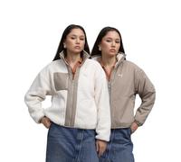 PUMA wendbare Sherpa Hybridjacke Damen 87 - alpine snow XL