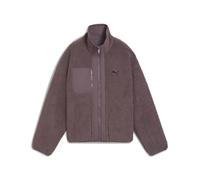 PUMA wendbare Sherpa Hybridjacke Damen 88 - raisin M
