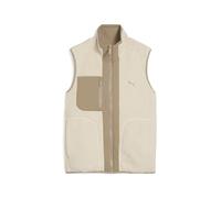 PUMA Reversible Hybrid Sherpa Vest Women, Kleidung, Alpine Snow, S White