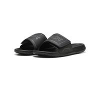 Puma Pantoletten Royalcat Comfort 2 Unisex Schwarz/Kühles Dunkelgrau Größe 44,5 (UK 10)
