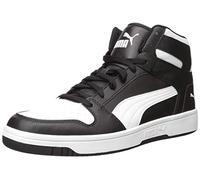 PUMA Unisex Rebound Layup Sneaker, Schwarz/Weiß, 44 EU