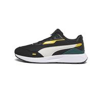 PUMA Unisex Runtamed Plus Sneaker, Black Vapor Gray Malachite, 44 EU