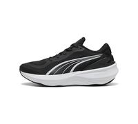 PUMA Unisex SCEND PRO 2 Straßen-Laufschuh, Black White, 38.5 EU