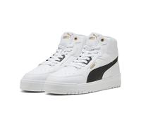 Puma Unisex Sneaker Shuffle Downtown Mid 402598-01 Weiß/Schwarz/Gold Größe 42
