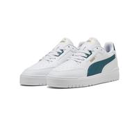 Puma Unisex Shuffle Downtown Sneaker, White-Emerald Ice, 36.5 EU, Puma White Emerald Ice, 36 EU