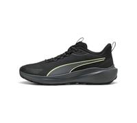 Trainingsschuh PUMA "Skyrocket Lite Trail Laufschuhe Erwachsene", Damen, Gr. 38, schwarz cool schwarz gray apple spritz grün, Obermaterial: Textil, Synthetik; Futter: Textil; Innensohle: Textil; Laufs