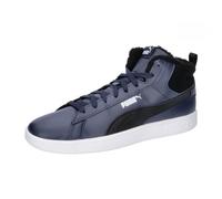 PUMA Unisex Smash 3.0 Mid WTR Sneaker, Navy Black White Blue, 37.5 EU