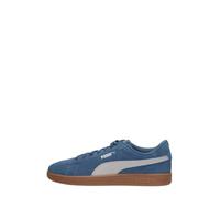 Sneaker PUMA "SMASH 3.0", Damen, Gr. 42,5, grau (schwarz indigo, gray echo, gum), unifarben, Schuhe Sneaker, klassische Tennissport-Silhouette, gepufferter Schuhkragen (92720224-42,5) schwarz indigo,