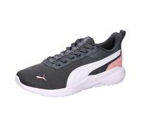 Sneaker PUMA "ANZARUN 2 LITE SLIPTECH", Herren, Gr. 40, strong gray, puma weiß, rosy outlook, Textil, unifarben, Schuhe Sneaker, mit Schnürverschluss, leicht profilierte Synthetik-Laufsohle (89020448-