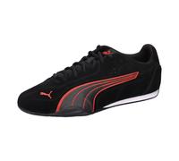 Puma Catch Wildleder - Sneaker Erwachsene, Schwarz (Black x Red), 38 EU