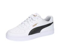 PUMA Unisex Caven 2.0 Turnschuhe, Puma White Puma Black Gold, 44 EU