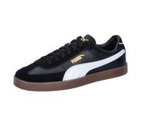 Puma Sneaker Club II Era, Unisex, Schwarz/Weißgold, Größe 12 UK