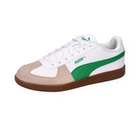 Sneaker PUMA "CLUB LT", Herren, Gr. 42, puma weiß, archive grün, gum, Synthetik, mehrfarbig, Schuhe Sneaker (66233509-42) puma weiß, archive grün, gum