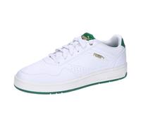 PUMA Unisex Court Classic Turnschuhe, Puma White Vine Puma Gold, 42.5 EU