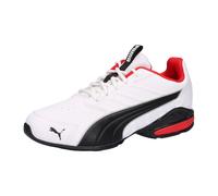 Puma Unisex Sneaker Electro SL 313092-02 40.5 White-PUMA Black-For All Time Red