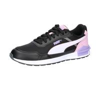 Puma Unisex Sneaker Graviton Mega 385873-09 44.5 Puma Black-Puma White-Vivid Violet-Pearl Pink