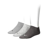 puma UNISEX SNEAKER Plain Socken grau, Puma-Stutzen-Größen:43-46