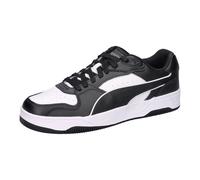 Puma RBD Break Low Unisex-Sneaker, Weiß, Schwarz, Schwarz, 10 UK