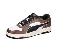 Puma Sneaker RBD Break Low 402586-08 Unisex Weiß/Schwarz/Bronze Größe 42,5