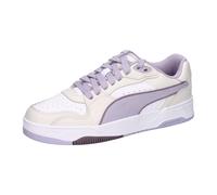 PUMA Unisex Rbd Break Low Sneaker, Feather Gray Lilac Crush White, 38 EU