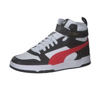 PUMA Unisex Rbd Game Sneaker, White High Risk Red Black Team Gold, 46 EU