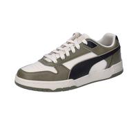 PUMA Unisex RBD Game Low Sneaker, Alpine Snow Black Olive, 42.5 EU
